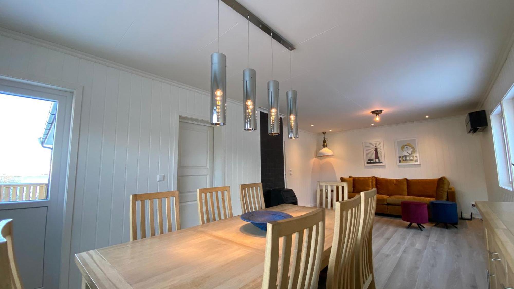Апартаменты Familyfriendly-modern, In The Fishingtown Stamsund, With Sauna And Jacuzzi